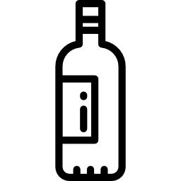 bouteille de vin Icône