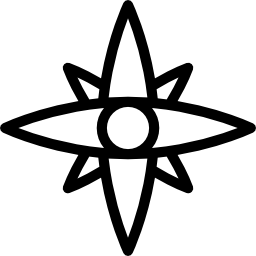 Wind rose icon