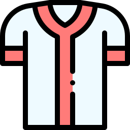 camisa de beisebol Ícone