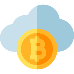 exploitation en nuage Icône