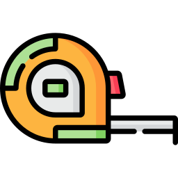 Measuring tape icon