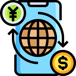 Money exchange icon