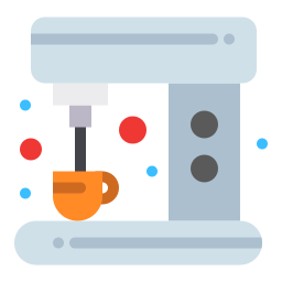 Coffee machine icon