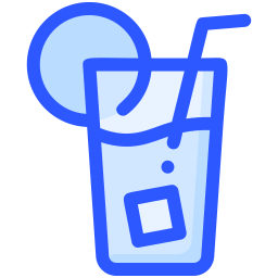 Lemon tea icon