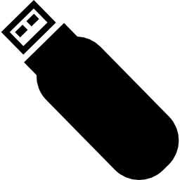 Universal serial bus flash drive icon