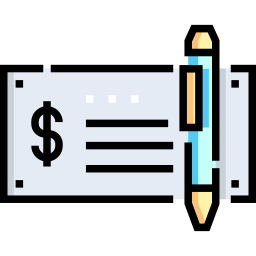 Cheque icon