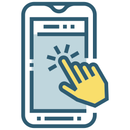 touchscreen-telefon icon