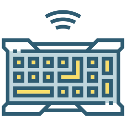 kabellose tastatur icon