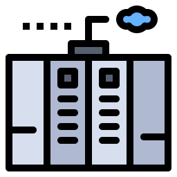 Electric generator icon