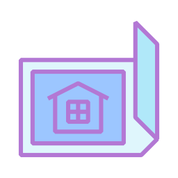 Home plan icon