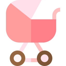 kinderwagen icoon