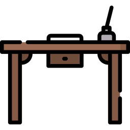 Writing desk icon