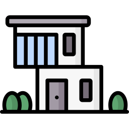 Modern house icon