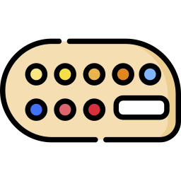 Painting palette icon