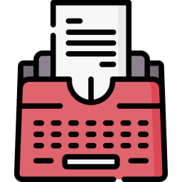 Typewriter icon