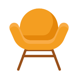 fauteuil Icône