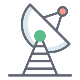 antenne satellite Icône