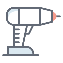 mechanischer bohrer icon