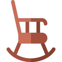 Rocking chair icon