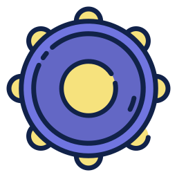 Tambourine icon