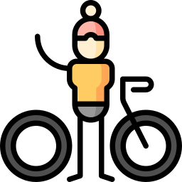 Cyclist icon