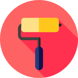 Paint roller icon