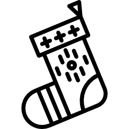 Christmas sock icon