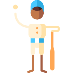 Baseball player icon