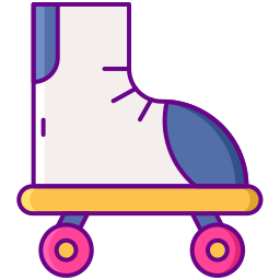 Roller skate icon