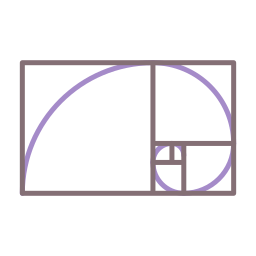 Golden ratio icon