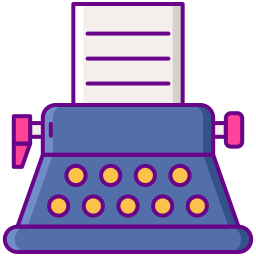 Typewriter icon