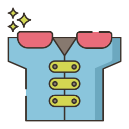 Shoulder pads icon