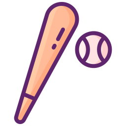 Baseball bat icon