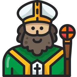 Saint Patrick icon