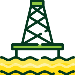 plataforma de petróleo Ícone