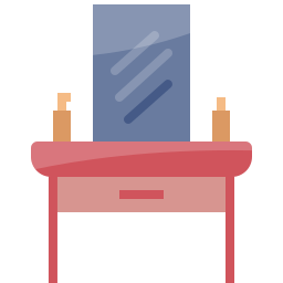 Dressing table icon