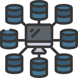 data netwerk icoon