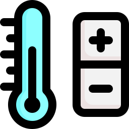 temperatura inteligente Ícone