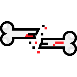Сломанная кость иконка