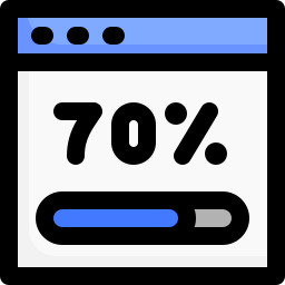 Loading bar icon