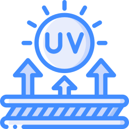 tkanina chroniąca przed promieniowaniem uv ikona