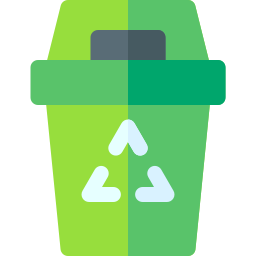 Recycling bin icon