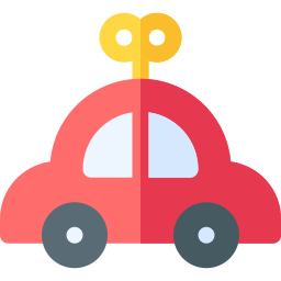 Toy car icon