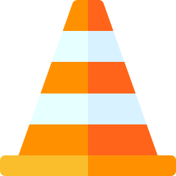 Traffic cone icon