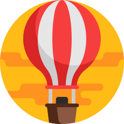 heißluftballon icon