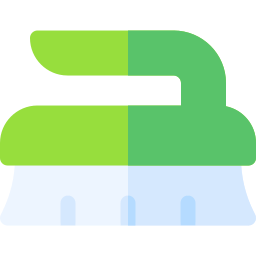 Cleaning brush icon