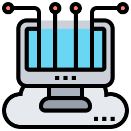 Cloud computing icon