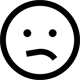 Sad icon