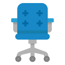 Office chair icon