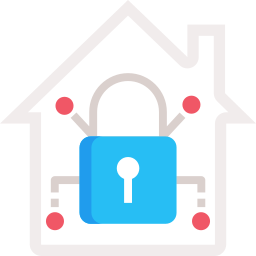 Home security icon